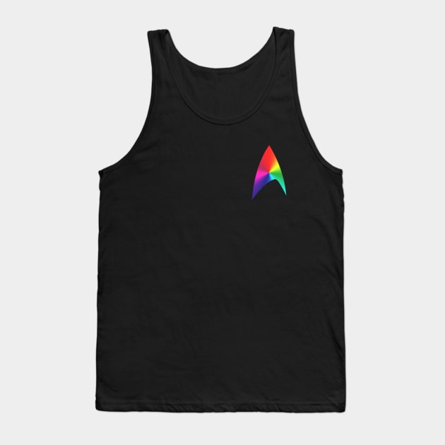 Starfleet Pride Tank Top by Spilled Ink